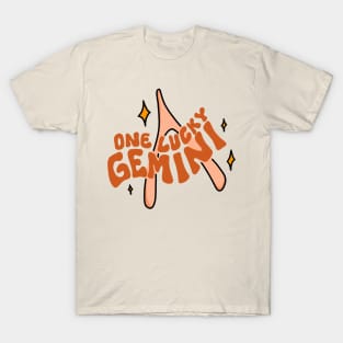One Lucky Gemini T-Shirt